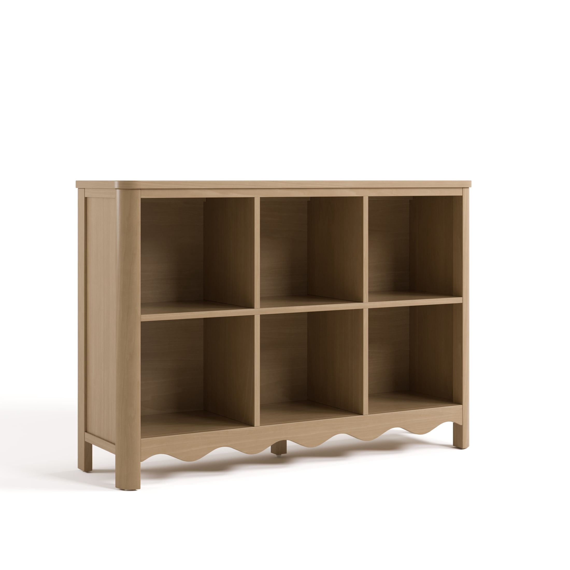 Art of Nursery by Storkcraft Casablanca 6 Cube Organizer Kids Bookcase - Driftwood