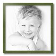 thumbnail image 2 of ArtToFrames 18x18 Inch Green Picture Frame, This Green Wood Poster Frame is Great for Your Art or Photos, Comes with 060 Plexi Glass (4429), 2 of 8