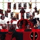 thumbnail image 2 of Antihéroe deadpool tema fresco decoración de cumpleaños ángulo vajilla desechable mantel baby shower niños niñas niño suministros de fiesta, 2 of 5
