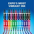 thumbnail image 4 of EXPO 2-in-1 Dry Erase Markers, Dual-Ended Markers, Assorted Colours, Chisel Tip, 8 Count, 4 of 9