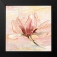 thumbnail image 2 of Nan 12x12 Black Modern Framed Museum Art Print Titled - Dreamy Magnolia II, 2 of 5