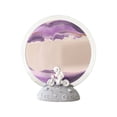 thumbnail image 2 of Ganfancp Arte de Arena Móvil, 7.87In 360° Decoración de Reloj de Arena Giratorio, Arte de Arena con Movimiento Líquido Decoración de Lámpara de Mesa para Sala de Estar Dormitorio(3Ml) Ofertas Del Día, 2 of 7
