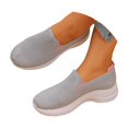 thumbnail image 3 of Breathable Mesh Solid Women's Casual Shoes Everyday Comfort Lightweight Appeal Summer Walking -On Flat Sandals, 3 of 5