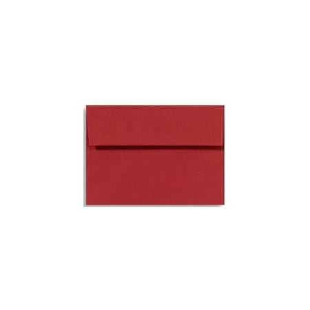 UPC: 0848614036288 | A9 Invitation Envelopes (5 3/4 x 8 3/4) – Holiday Red (50 Qty.)