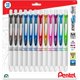 thumbnail image 1 of Bolígrafos Pentel EnerGel Pearl retráctiles de 0,7 mm, paquete de 12, 1 of 7