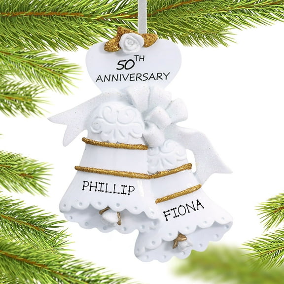 50th Anniversary Bells Ornament