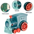 thumbnail image 3 of Domino Train, Electric Automatic Domino Train Toy Set, Creative Domino Game Toy Christmas Gifts For Kids, 3 of 5
