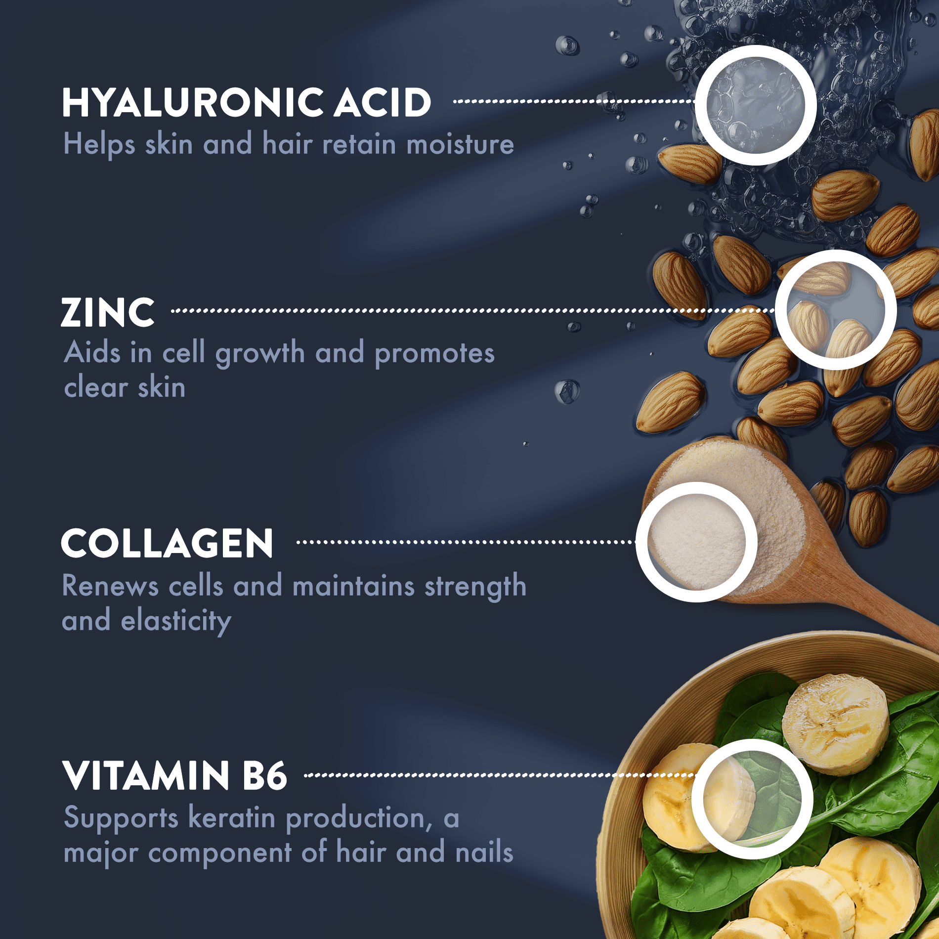 Mt. Angel Vitamins - Hair, Skin & Nails - NutriSilk - 60 Capsules
