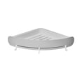 thumbnail image 2 of Yhmxh Bathroom Organizer Bathroom Storage Hanging Corner Shelf,Bathroom Corner Rack,Hole- Bathroom Corner Shelf,Wash Table Traceless Wall Hanging,Tripod commodity shelf, 2 of 6