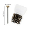thumbnail image 4 of MesaSe 60pcs Photo Frame Hanging Nails Picture Hangers Nail Home Hanging Photo Hook Pin, 4 of 10