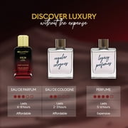 Bella Vita Luxury OUD DARK Eau De Parfum Intense Perfume for Men with Grapefruit, Orris, Vetiver |Woody, Musky Long Lasting EDP Fragrance Scent 100 ml