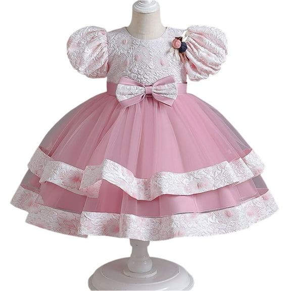 LWavelet Elegant Princess Dress Girl's Halloween Fancy-Dress Costume with Long Sleeve