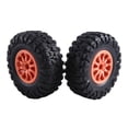 thumbnail image 4 of 4PCS 2.2 Inch Nylon Plastic Beadlock Wheel 4.72In/120mm Tire with 12mm Combiner Hex for 1/10 RC Rock Crawler ,Orange, 4 of 8