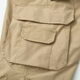thumbnail image 6 of Kilaqueen Cargo Pants for Men Solid Color Ripstop Tactical Pant with Multi Pockets Hiking Running Athletic Outdoor Straight-Leg Pants, 6 of 8