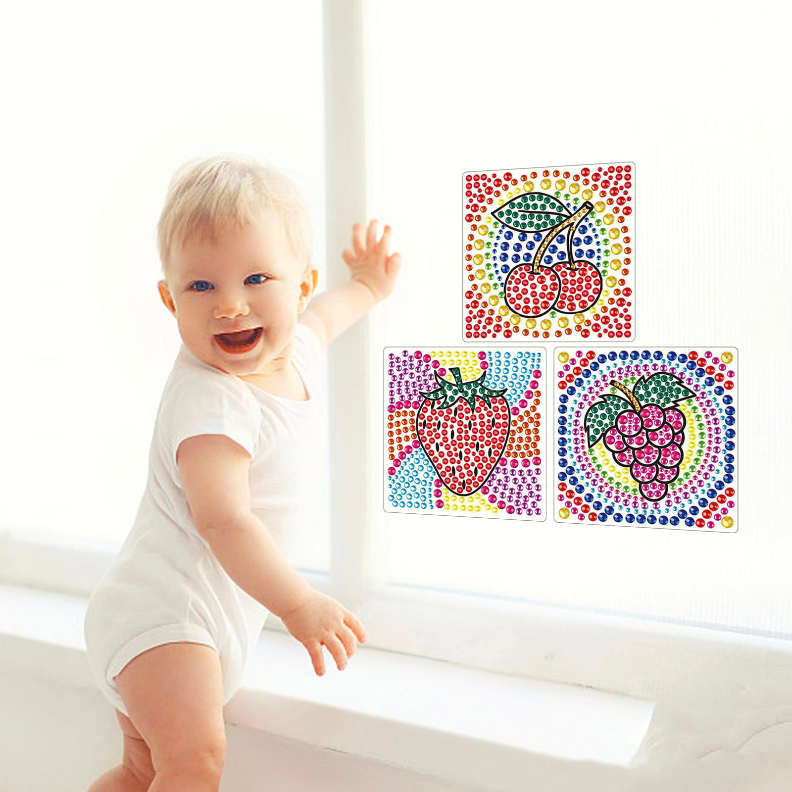 EAPHANT Diamond Painting Kits Diamond Art Kits for Kids 18Pcs Diamond  Painting Stickers Art and Crafts for Kids Ages 4-8 8-12 5D