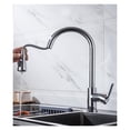 thumbnail image 1 of Kitchen Faucet Black Kitchen Tap Pull Out Kitchen Sink Mixer Tap Brushed Nickle Stream Sprayer Head Chrome Kitchen Water Tap ,Easy to Install, 1 of 7