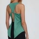 thumbnail image 4 of Camiseta deportiva sin mangas sexy para mujer - Camiseta holgada para entrenamiento con diseño en la espalda para yoga y gimnasio, 4 of 5