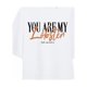thumbnail image 1 of Friends - Crop Top You Are My Lobster Cuadrado para Mujer (Blanco), 1 of 3
