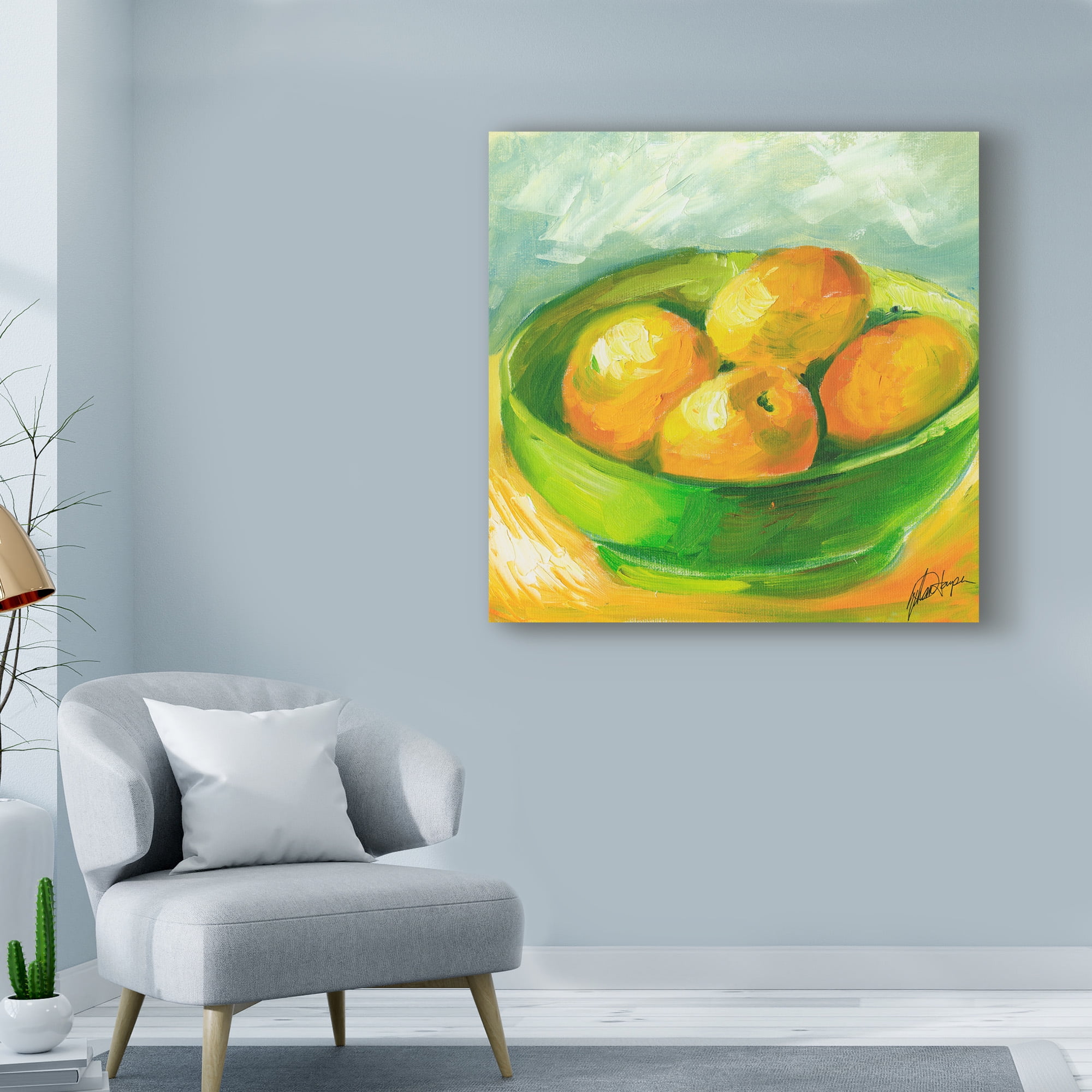 Trademark Fine Art 'Bowl of Fruit I' Canvas Art by Ethan Harper