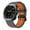 Gray Orange, variant on Dwitch Sport Bands for Samsung Galaxy Watch Ultra 47mm,Breathable Rugged Silicone Strap Marine Band for Women Men,White Black
