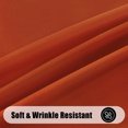 thumbnail image 3 of Smiry Waterproof Rectangle Tablecloth, 52x70 Rust Polyester Table Cloth, Decorative Table Cover, 3 of 7