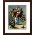 thumbnail image 2 of Roses and Jasmine in a Delft Vase, 1880-1881, Botanical Framed Art Print Wall Art by Pierre-Auguste Renoir Sold by Art.Com, 2 of 6