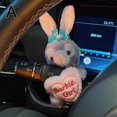 thumbnail image 1 of Adorable Plush Puppy Car Windshield & Turn Signal Decoration - Dashboard Seat Accessory, 1 of 9
