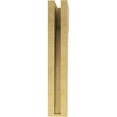 thumbnail image 4 of 3"W x 6"D x 18"H Thin Legacy Rough Cedar Woodgrain TimberThane Corbel, Primed Tan, 4 of 6