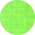thumbnail image 1 of Ahgly Company Indoor Round Oriental Green Traditional Area Rugs, 5' Round, 1 of 4