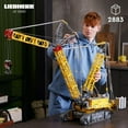 thumbnail image 4 of LEGO Technic Liebherr Crawler Crane LR 13000 42146 Advanced Building Kit for Adults, Build and Display this Model Crane, Incredible Details Including Winch System and Luffing Jib, 4 of 6