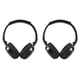 thumbnail image 4 of 2 x Double Infrared Stereo Wireless Headphone Headset IR Car DVD Player Headrest Black, 4 of 5
