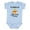 AE-Light Blue, variant on Hawaiian Party Pineapple Girls Baby Bodysuit