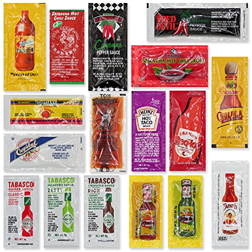 Hot Sauce Packets Variety Pack The Ultimate Assortment of Hot Sauce