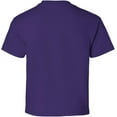 thumbnail image 7 of Gildan Youth Ultra Cotton T-Shirt, Style G2000B, Multipack Medium Purple, 7 of 7