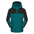 thumbnail image 5 of GEWSEY Women Ski Jacket Waterproof Insulated Winter Snow Coat for Skiing Snowboarding Rain Coats Oversize Unisex (Dark Green, XXL), 5 of 6