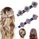 thumbnail image 1 of Pinzas para el cabello trenzadas - Pinzas para el cabello trenzadas con piedras de cristal brillantes, pinzas para el cabello trenzadas para mujeres, pinzas para el cabello trenzadas con piedras de cr, 1 of 8