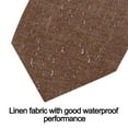 thumbnail image 4 of Linen Table Runner Coffee Table Runners Wipeable Home Decoration Table Cover for Dining Room Kitchen - 180/210/240CM, 4 of 5