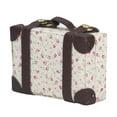 thumbnail image 2 of Bagages Maison de Poupée, Simulation Mignon 3 X 2 X 1in Mini Valise de Maison de Poupée Décorative Colorée pour Accessoire de Poupée Rose, Fleur, Bleu, 2 of 8