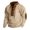 13#Khaki, variant on Mens Crisscross Lace V Neck Pullover, Elbow Patch Long Sleeve Shirt, Retro Daily Fall Winter Casual Blouse Brown S