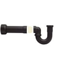 thumbnail image 4 of Westbrass D402NE-1-12 1-1/2" New England Style P-Trap with High Box Flange, Oil Rubbed Bronze, 4 of 5