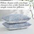 thumbnail image 6 of Elegant and Chic Lightweight Reversible Winter Brush Floral Patterned Quilt Set by Southshore Fine Linens, 6 of 9