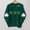 002 Green, variant on WRFWUL St. Patricks Day Shirts For Women Long Sleeve Crewneck Irish Sweatshirts Oversized Saint Patty's Pullover