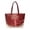 Christmas Palm Tree Music, variant on Pzuqiu Vintage Christmas Stocking Quilted Tote Bag, Multiple Compartments Large Capacity Shoulder Handbag for Holiday Shopping, Travel, Grocery, Daily Use & Reusable
