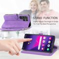 thumbnail image 6 of Flip Wallet Case for Compatible with Samsung Galaxy S24 Ultra Zipper Pocket Case with Card Holder Slot Magnetic Closure Lanyard Flip Cover Compatible with Samsung Galaxy S24 Ultra 5G 6.8inch, 6 of 9