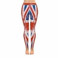 thumbnail image 1 of SUNENAT Vintage United Kingdom Union Jack Flag Women's Capri Leggings Stretchy Skinny Yoga Pants 4XL, 1 of 4