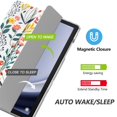 thumbnail image 4 of Funda MoKo para Samsung Galaxy Tab A9+ 11" 2023, Delgada, Flores, 4 of 8