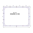 thumbnail image 5 of Queen of Tarps 6 x 8 Foot Heavy Duty All Purpose Plastic Tarp, Translucent, 5 of 5