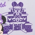 thumbnail image 7 of Disney Minnie Mouse Toddler Girls' 2-Piece Fleece Hoodie and Leggings Set Purple Pet, 7 of 7