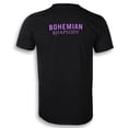 thumbnail image 2 of Queen - Camiseta Bohemian Rhapsody Estampado en Espalda para Adultos Unisex (Negro), 2 of 2