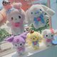 thumbnail image 2 of Llavero lindo promocional de los juguetes de peluche de los mosquetones de los llaveros del animado 3d de la historieta de Hello Kitty, 2 of 4